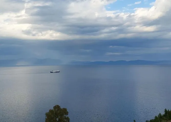 Simply Meraki Gytheian With Panoramic Sea View Apartmán